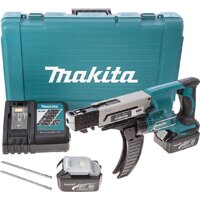 Шуруповерт для гипсокартона Makita DFR550RFE (с 2-мя АКБ, кейс) - Превью изображения №5 — Интернет-магазин ПроЗаказ
