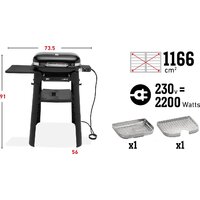 Электрогриль Weber Lumin Compact Black 91010879 - Превью изображения №9 — Интернет-магазин ПроЗаказ