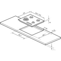 Варочная панель LEX GVG 642A WH - Превью изображения №3 — Интернет-магазин ПроЗаказ