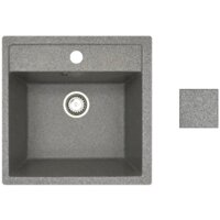Кухонная мойка БелЭворс Rio + смеситель W4998-4 + дозатор L405-1 (серый/сатин) - Превью изображения №8 — Интернет-магазин ПроЗаказ
