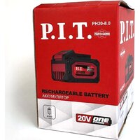 Аккумулятор P.I.T. PH20-8.0 (20В/6 Ач) - Превью изображения №3 — Интернет-магазин ПроЗаказ