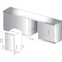Встраиваемая посудомоечная машина Whirlpool WSIC 3M27 C - Превью изображения №3 — Интернет-магазин ПроЗаказ