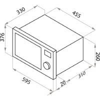 Микроволновая печь MAUNFELD JBMO.20.5ERBG - Превью изображения №2 — Интернет-магазин ПроЗаказ
