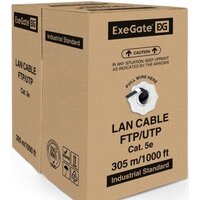 Кабель ExeGate UTP4-C5e-CCA-S24-OUT-PE-BK-305 UTP - Превью изображения №2 — Интернет-магазин ПроЗаказ