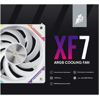Комплект вентиляторов для корпуса 1stPlayer XF7 ARGB (3 шт, белый) - Превью изображения №7 — Интернет-магазин ПроЗаказ