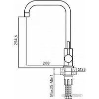 Смеситель AV Engineering AVZAR4-B304GR-739 - Превью изображения №3 — Интернет-магазин ПроЗаказ