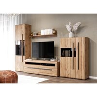 Шкаф-витрина Мебельград Ницца 2 дв (дуб вотан) - Превью изображения №3 — Интернет-магазин ПроЗаказ