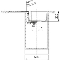 Кухонная мойка Franke Urban UBG 611-78 XL 114.0741.210 (оникс) - Превью изображения №3 — Интернет-магазин ПроЗаказ