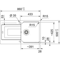 Кухонная мойка Franke Urban UBG 611-78 XL 114.0741.210 (оникс) - Превью изображения №2 — Интернет-магазин ПроЗаказ