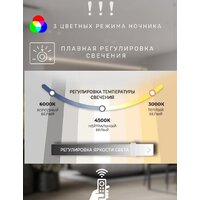 Припотолочная люстра Aitin Pro L26466/6 (хром RGB) - Превью изображения №10 — Интернет-магазин ПроЗаказ