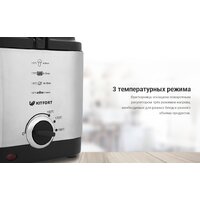 Фритюрница Kitfort KT-2017 - Превью изображения №6 — Интернет-магазин ПроЗаказ