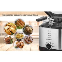 Фритюрница Kitfort KT-2017 - Превью изображения №9 — Интернет-магазин ПроЗаказ
