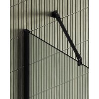 Душевая стенка MaybahGlass 119x195 MGD-688-6ш (сатин стекло/черный) - Превью изображения №8 — Интернет-магазин ПроЗаказ