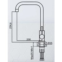 Смеситель AV Engineering AVZAR4-B304BK-737 - Превью изображения №2 — Интернет-магазин ПроЗаказ