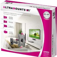 Кронштейн для телевизора Ultramounts UM899 (черный) - Превью изображения №8 — Интернет-магазин ПроЗаказ
