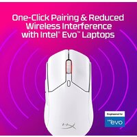 Игровая мышь HyperX Pulsefire Haste 2 Wireless (белый) - Превью изображения №11 — Интернет-магазин ПроЗаказ