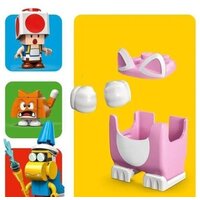 Конструктор LEGO Super Mario 71407 Наряд Пич-кошки и Ледяная башня - Превью изображения №9 — Интернет-магазин ПроЗаказ