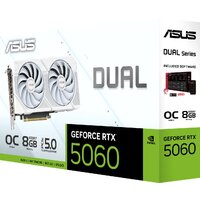 Видеокарта ASUS Dual GeForce RTX 5060 8GB GDDR7 White OC Edition DUAL-RTX5060-O8G-WHITE - Превью изображения №11 — Интернет-магазин ПроЗаказ