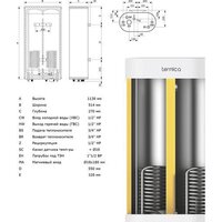 Бойлер косвенного нагрева Termica Amet 100 SX - Превью изображения №5 — Интернет-магазин ПроЗаказ