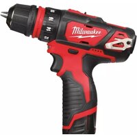 Дрель-шуруповерт Milwaukee M12 BDDXKIT-202C 4933447836 (с 2-мя АКБ, кейс) - Превью изображения №2 — Интернет-магазин ПроЗаказ