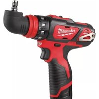 Дрель-шуруповерт Milwaukee M12 BDDXKIT-202C 4933447836 (с 2-мя АКБ, кейс) - Превью изображения №4 — Интернет-магазин ПроЗаказ