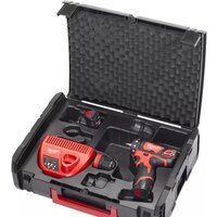 Дрель-шуруповерт Milwaukee M12 BDDXKIT-202C 4933447836 (с 2-мя АКБ, кейс) - Превью изображения №6 — Интернет-магазин ПроЗаказ