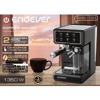 Рожковая кофеварка Endever Costa-1091 - Превью изображения №11 — Интернет-магазин ПроЗаказ