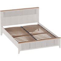 Кровать Мебельград Валенсия 160x200 (персидский жемчуг/дуб натуральный светлый) - Превью изображения №2 — Интернет-магазин ПроЗаказ