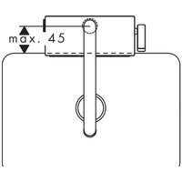 Смеситель Hansgrohe Aquno Select M81 73830670 (матовый черный) - Превью изображения №3 — Интернет-магазин ПроЗаказ