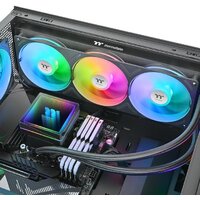 Система жидкостного охлаждения для процессора Thermaltake TH360 V3 ARGB Sync CL-W466-PL12SW-A - Превью изображения №5 — Интернет-магазин ПроЗаказ