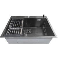 Кухонная мойка Stellar Evier E7050NB (графит) - Превью изображения №2 — Интернет-магазин ПроЗаказ