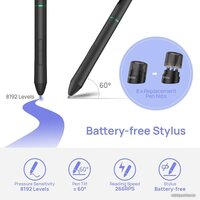 Графический планшет Parblo Intangbo M (сиреневый) - Превью изображения №7 — Интернет-магазин ПроЗаказ