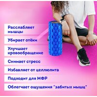 Массажный ролик-валик Daswerk 680024 (синий) - Превью изображения №7 — Интернет-магазин ПроЗаказ
