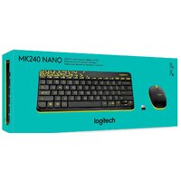 Офисный набор Logitech MK240 Nano 920-008198 (черный) - Превью изображения №8 — Интернет-магазин ПроЗаказ
