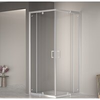 Душевой уголок RGW PA-038 350803899-11 90x90 (хром/прозрачное стекло) - Превью изображения №1 — Интернет-магазин ПроЗаказ