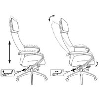 Офисное кресло Бюрократ CH-608 (черный) - Превью изображения №5 — Интернет-магазин ПроЗаказ