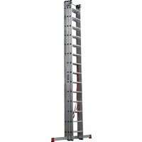 Лестница-стремянка Новая высота NV 523 трёхсекционная индустриальная 3x14 ступеней - Превью изображения №3 — Интернет-магазин ПроЗаказ