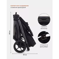 Коляска прогулочная «книга» Rant Golf RA101 (black) - Превью изображения №10 — Интернет-магазин ПроЗаказ