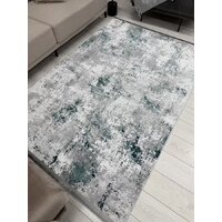 Ковер для жилой комнаты Radjab Carpet Амаль Прямоугольник 0901A 13578 (2x2.9, Grey/D.Green) - Превью изображения №2 — Интернет-магазин ПроЗаказ