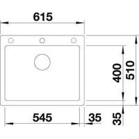Кухонная мойка Blanco Pleon 6 523695 (кофе) - Превью изображения №4 — Интернет-магазин ПроЗаказ
