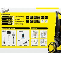 Мойка высокого давления Karcher K 5 Basic Car 1.180-586.0 - Превью изображения №22 — Интернет-магазин ПроЗаказ