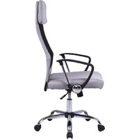 Офисное кресло Mio Tesoro Монте AF-C9769 (светло-серый/черный) - Превью изображения №3 — Интернет-магазин ПроЗаказ