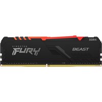 Оперативная память Kingston FURY Beast RGB 8ГБ DDR4 3200 МГц KF432C16BB2A/8 - Превью изображения №2 — Интернет-магазин ПроЗаказ