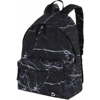 Городской рюкзак BRAUBERG Сити-формат Black marble 270790 - Превью изображения №1 — Интернет-магазин ПроЗаказ