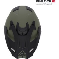 Мотошлем Acerbis Assault 0026643.582.064 (M, армейский зеленый) - Превью изображения №5 — Интернет-магазин ПроЗаказ