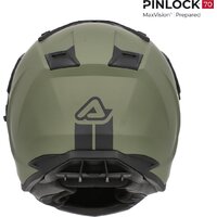 Мотошлем Acerbis Assault 0026643.582.064 (M, армейский зеленый) - Превью изображения №6 — Интернет-магазин ПроЗаказ