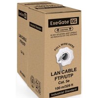 Кабель ExeGate Special UTP4-C5e-CCA-S26-IN-PVC-GY-100 UTP - Превью изображения №2 — Интернет-магазин ПроЗаказ