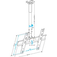 Кронштейн для телевизора Holder PR-101 (черный) - Превью изображения №5 — Интернет-магазин ПроЗаказ