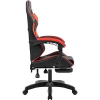 Игровое (геймерское) кресло Defender Serenity (черный/красный) - Превью изображения №3 — Интернет-магазин ПроЗаказ