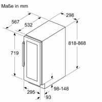 Винный шкаф NEFF KU9202HF0 - Превью изображения №6 — Интернет-магазин ПроЗаказ